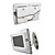  Infrared Video Door Phone System (4 LCD Screens, Easy Installation)
