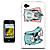  Vocaloid Hatsune Miku versión lindo anime caso de 4/4s iphone