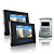  Wired Intercom 7 Inch Touch Screen Video Door Phone with Night Vision Camera (1 Camera To 2 Monitors)