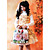 Sleeveless Short Floral Cotton Country Lolita Dress