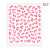  6x 3d nail art etiqueta ponta decalque manicure projeto de leopardo