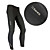  Santic - Men's Cycling Skins Pants A400 Calf Tight Winter 2011 Black Color