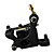  Hand-assembled Cast Iron Tattoo Machine Liner and Shader with Black Finish