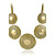  ronde antiek goud trui ketting