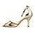  TIERNEY - Peeptoe Hochzeit Pfennigabsatz Kunstleder