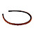  hoop do cabelo de veludo
