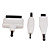  6600mAh recargable portátil de energía de emergencia li-ion para iphone / nokia + más