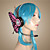  traje cosplay inspirado vocaloid - ímã Hatsune Miku