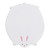  fat Kaninchen geformte Notiz Notizblock