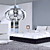  Artistic Crystal Pendant Light in Metal