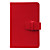  sintético de alta calidad de cuero cubierta de la caja de 7 pulgadas para Tablet PC - rojo