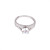  cubic zirconia og rhinestone med platina plating ring