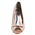 Top Quality Lace/ Flash Powder Upper Stiletto Heel Peep Toe Fashion Shoes