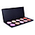  10 couleurs professionnelles rougir palette (yy015)