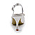  topp kvalitet sateng øvre høy hæl slingback bryllup brude shoes.more tilgjengelige farger