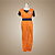  costume cosplay ispirato Dragon Ball goku (carattere versione "go")