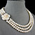  3 Strand 7-8MM Pearl Necklace – 17-20 Inch