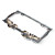  la mode de style scorpion universelle cadre de plaque de licence (d'argent)