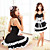  princesa série sexy anjo traje de renda de poliéster