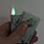  Poker Shaped Windproof Gas Lighter with Ultraviolet LED Flame