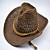  stro cowboy hoed (meer kleuren)