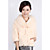  Shawl Collar 3/4 Sleeve Rabbit Fur Wedding Jacket With Belt (More Colors)