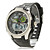  des hommes de silicone analogique-numérique montre-bracelet mouvements (couleurs assorties)