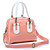 Hot Sale Women's Shiny PU Tote Bag / White Handles