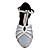  Customized Sparkling Glitter Keyhole Latin/Ballroom Performance Shoes (More Colors)