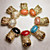  Retro Gem Couple Ring