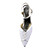  Satin Stiletto Sandals With Stitching Lace For Wedding (More Colors)