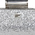  Silver Satin With Crystal/Rhinestone Evening Bag/Clutch