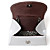  Patent Faux Leather Mini Bag With Bow And Chain Strap