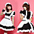  Cute Girl Polyester Maid Suit (4 Pieces)