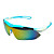  Basto-sportive ad alte qualità occhiali ciclismo occhiali con 3 pezzi di filtraggio UV, pezzi lenti polarizzate e uno (6 colori disponibili)