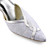  Satin Stiletto Sandals With Stitching Lace For Wedding (More Colors)