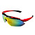  Basto-sportive ad alte qualità occhiali ciclismo occhiali con 3 pezzi di filtraggio UV, pezzi lenti polarizzate e uno (6 colori disponibili)