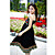 Cotton Halter Neck Maxi Dress In Black