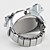  Frauen in Mode Legierung Ring analogen Uhr mit Schmetterling-förmige Gehäuse (silber)