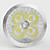 GU10 4W 360LM Cold/Warm White LED Spot Bulb (85-265V)