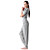  Yoga&Aerobics Woman Sports Wear Yoga Suit (Gray)