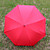  Chinese Red UV Protection Princess Long-handled Umbrella