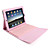  Etui en Cuir Avec Clavier Sans Fil, Bluetooth pour iPad - Couleurs Assorties