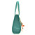  moda femminile leechee pu borsa con i fiori