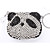  Kristall / Strass panda mini Tasche / Kupplung