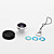  180 Degree Fish Eye Lens for for iPhone, iPad & Other Cellphone (Blue Film)