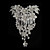  Alloy With Rhinestone And Pearl Bloom Bridal Comb