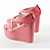  YENTE - Chaussures Compensées Lune de Miel Semelle Compensées Cuir Verni