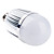 Ampoule LED Ronde Blanc Chaud (85-265V), E27 12W 1200LM 3000-3500K