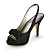  THISBE - Sapato de Plataforma para Casamento Salto Stiletto em Cetim